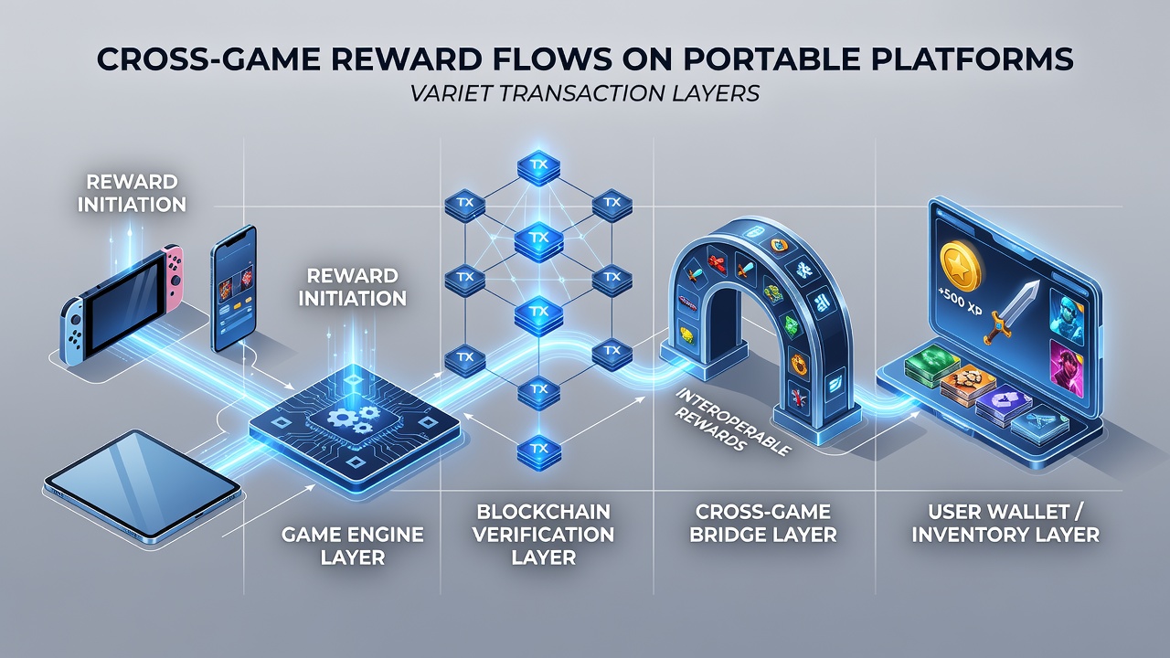 Mobile device displaying layered transaction flows between casino games
