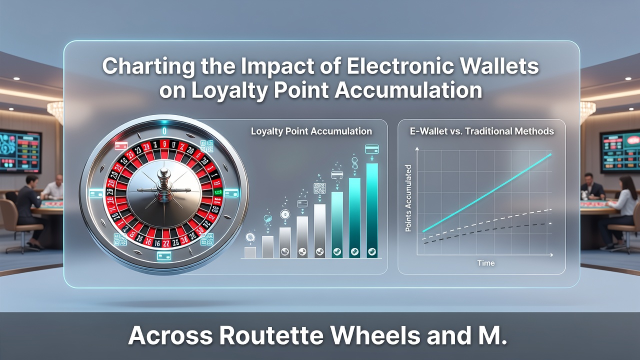 Chart showing loyalty point growth rates for e-wallet users versus traditional payment methods in roulette and sports betting