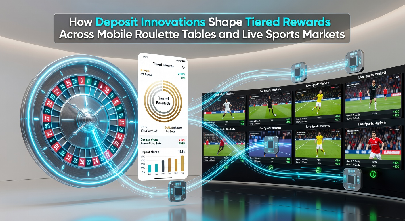 Mobile roulette interface displaying instant deposit options alongside emerging VIP reward tiers