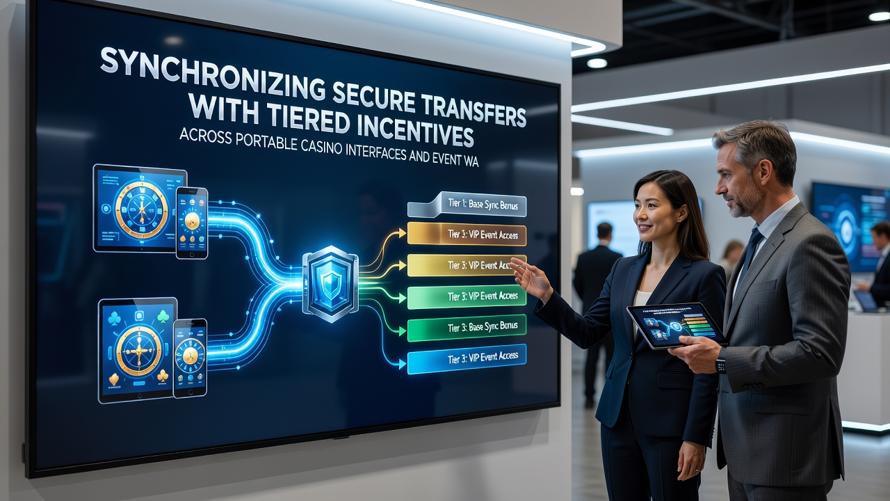 Secure transaction flow diagram integrated with tiered incentives on portable casino and event wagering screens